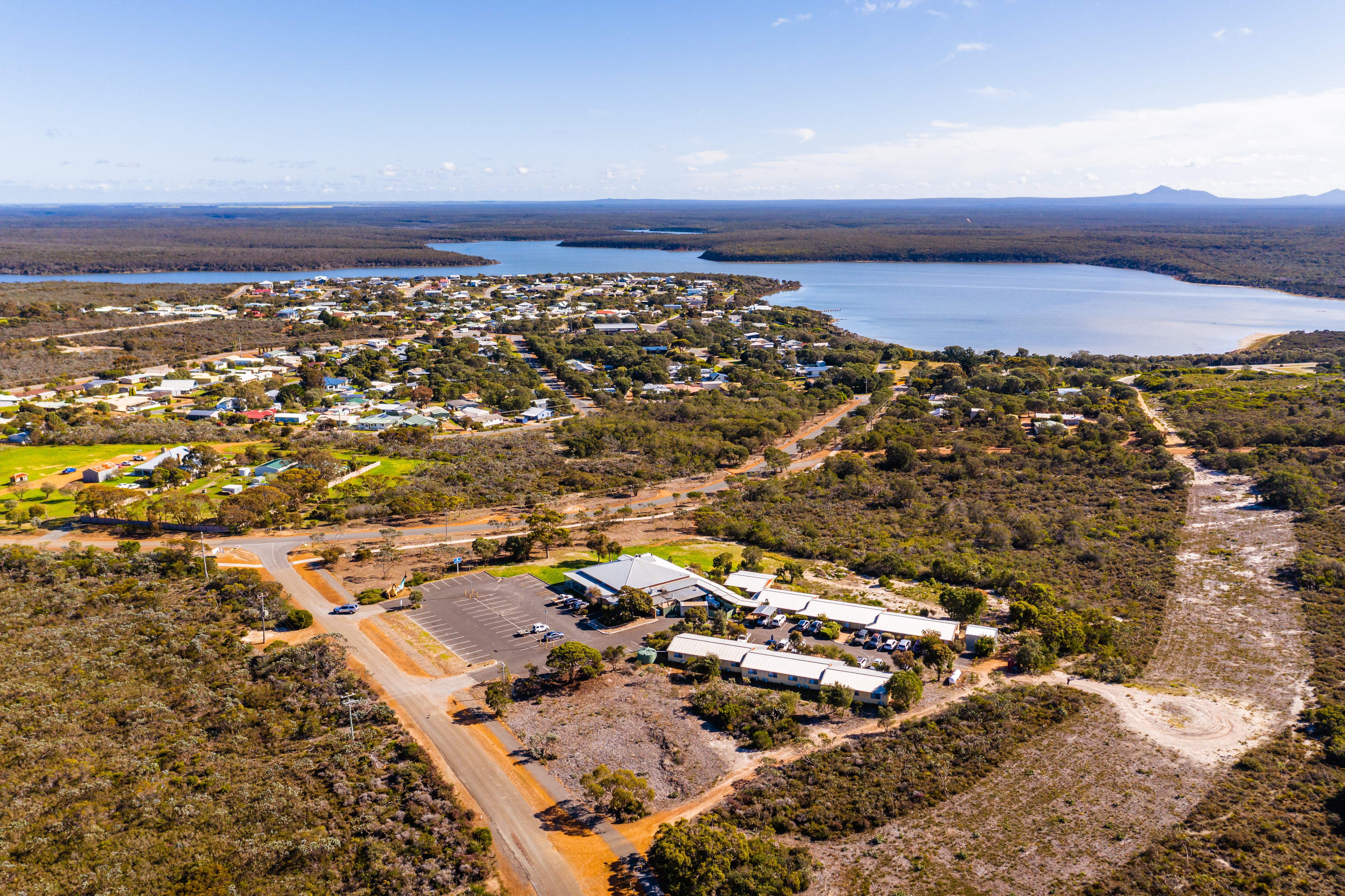 Aerial photo of Bremer Bay