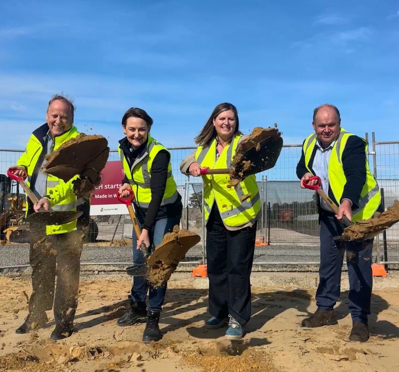 Sod turning