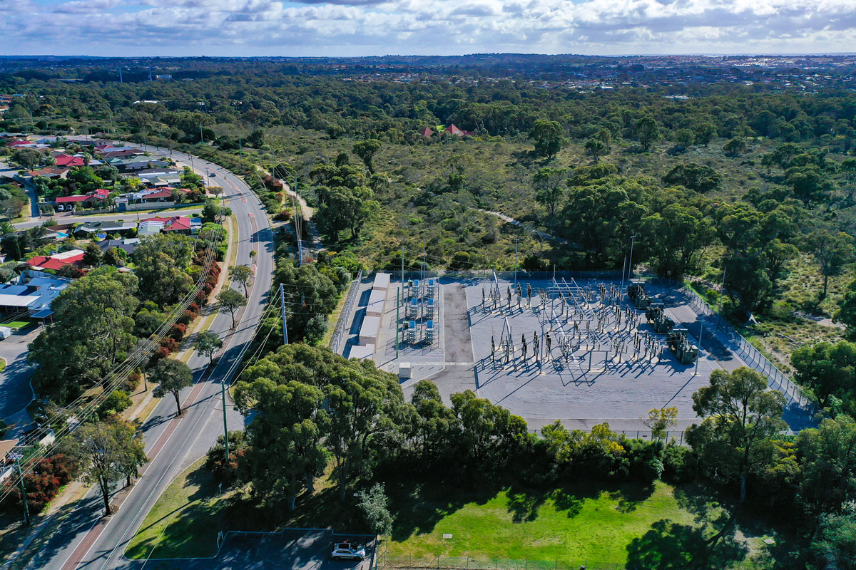 Wangara substation