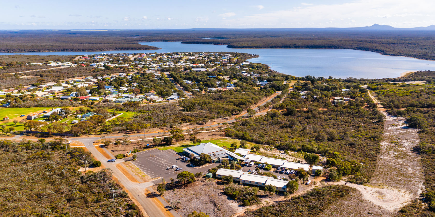 Aerial photo of Bremer Bay
