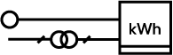 HV electrical symbol