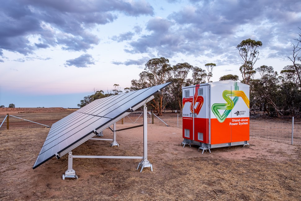 microgrid and solar set-up western australia