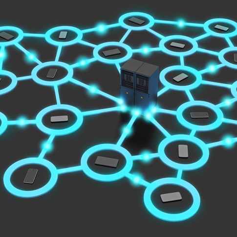 infographic showing the sharing of energy