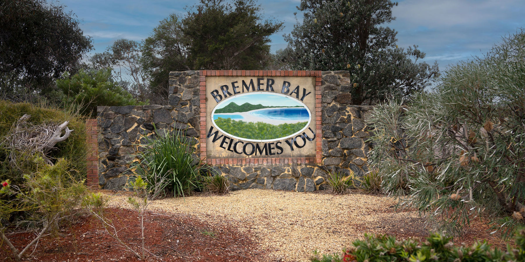 Bremer Bay welcome sign